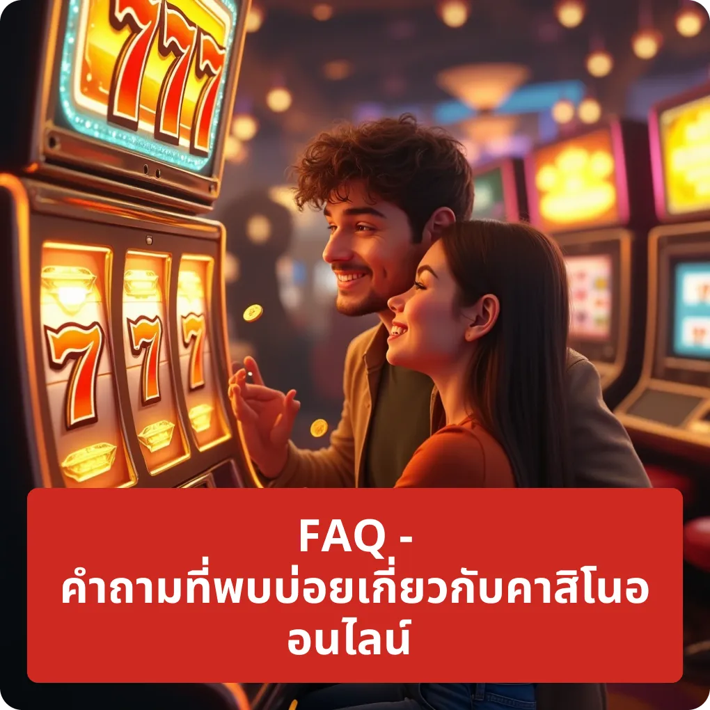 FAQ - คำถามที่พบบ่อยเกี่ยวกับคาสิโนออนไลน์
