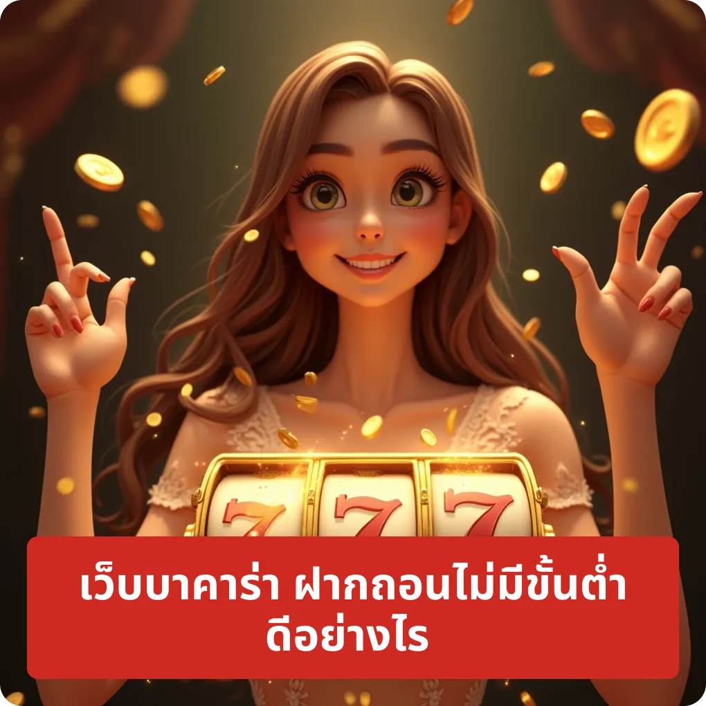 เว็บบาคาร่า ฝากถอนไม่มีขั้นต่ำ ต้องทำอย่างไร