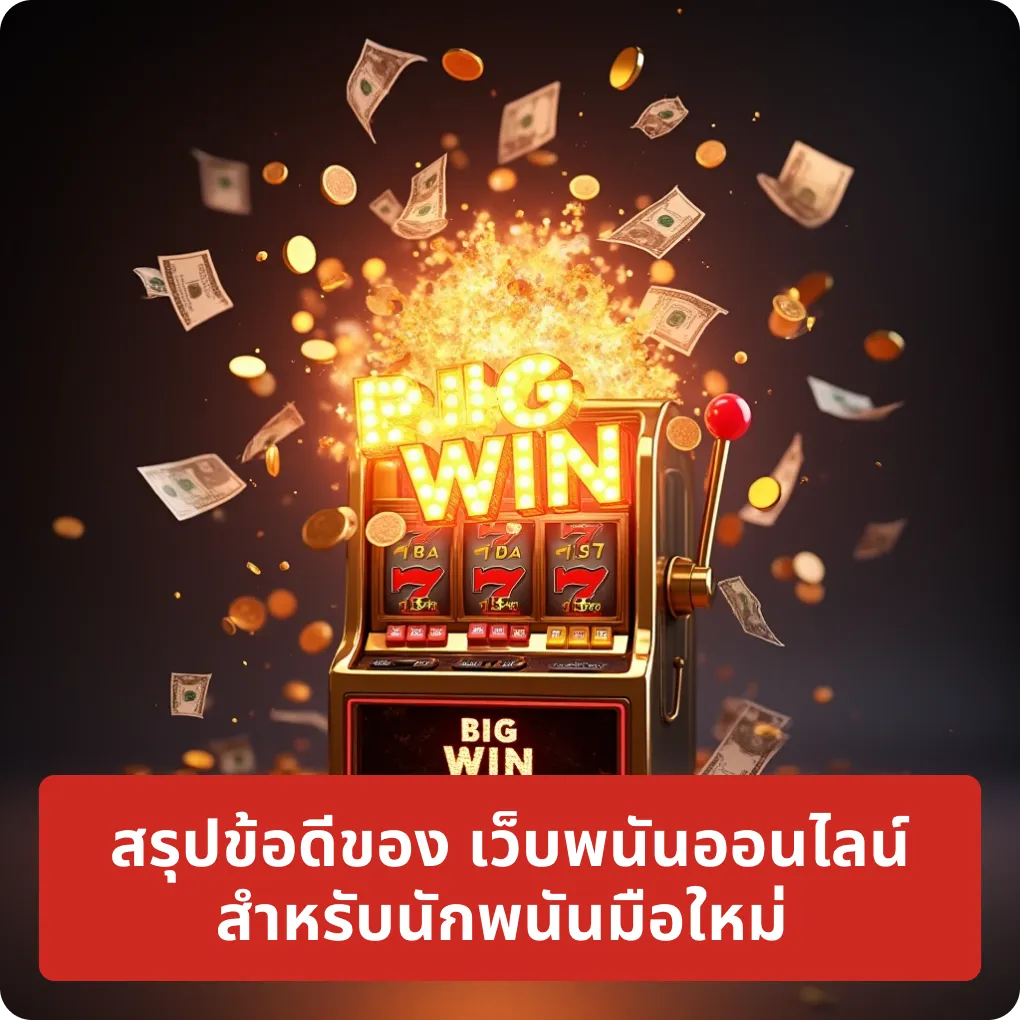 สรุปข้อดีของ เว็บพนันออนไลน์ สำหรับนักพนันมือใหม่